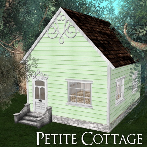 [K~*~S] Petite Cottage - Mint Green Siding