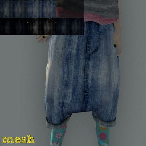 SOUP  half denim (DEMO