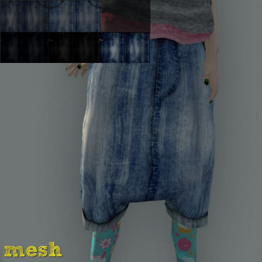 SOUP  half denim (DEMO
