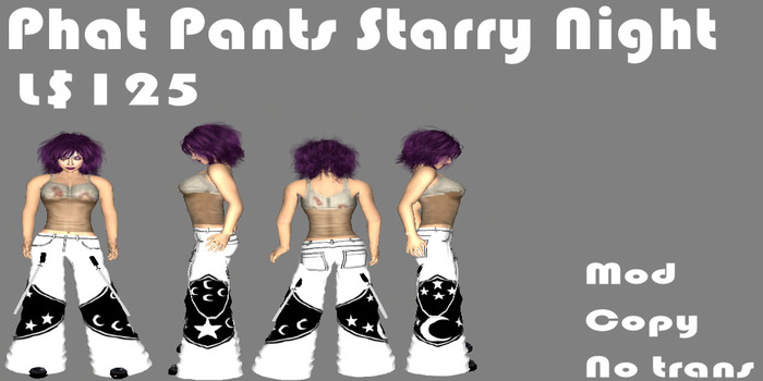 Phat Pants Starry Night