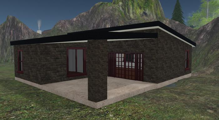 Modern Brick Home
