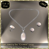 *N & B Design* Jewelry Set "Chinook" (white)