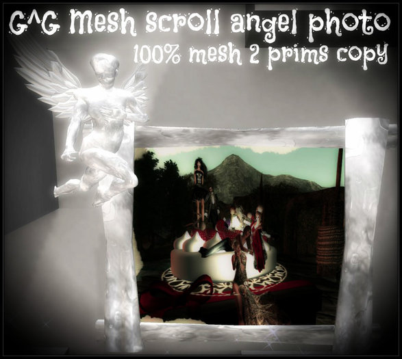 G^G Mesh scroll angel photo
