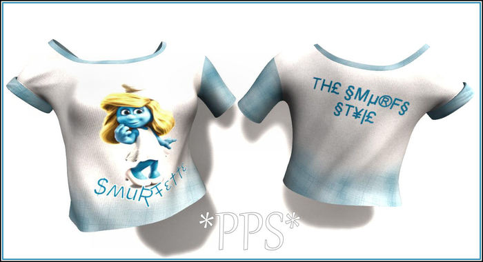 SHIRT Smurfette Female