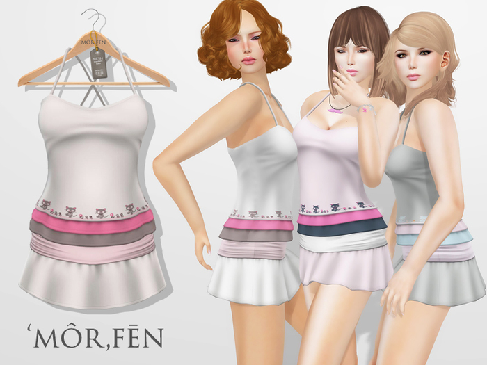 * Morphine : Azuka Kawaii Outfit (White)