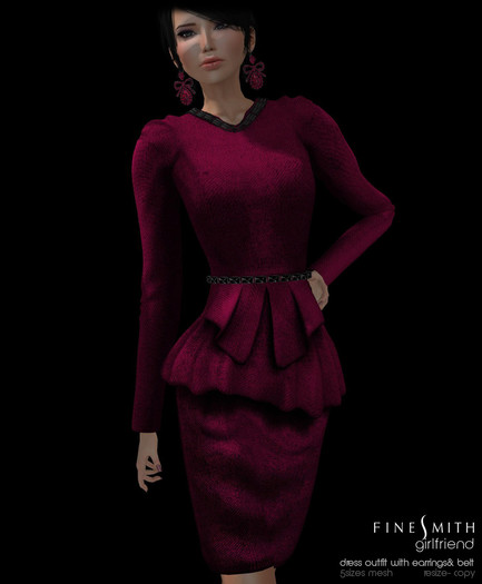 FINESMITH girlfriend red