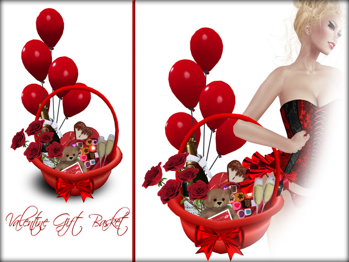 Boudoir -Valentine Gift Basket