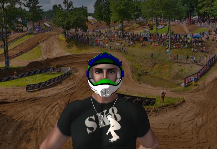 FIrehawk Motocross Helmet b