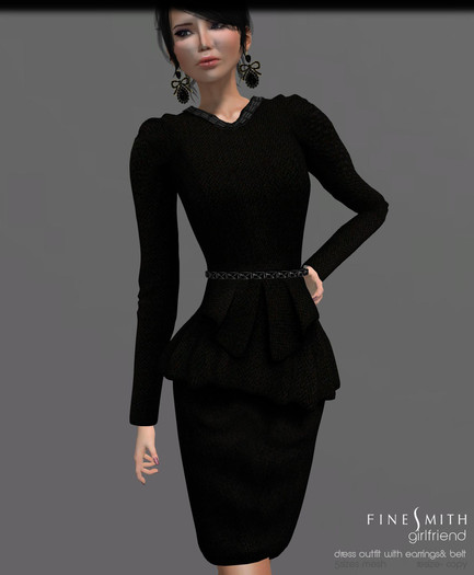 FINESMITH girlfriend black