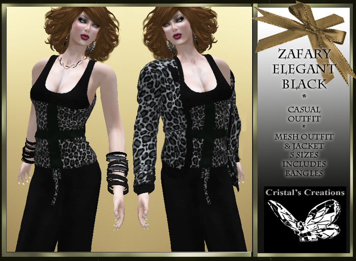 ZAFARY ELEGANT BLACK