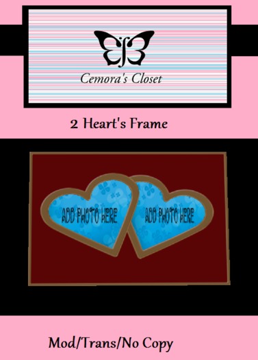 *Cemora's Closet* 2 Heart's Frame