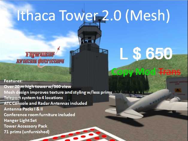 Ithaca Tower 2.0 (Mesh) (Boxed)