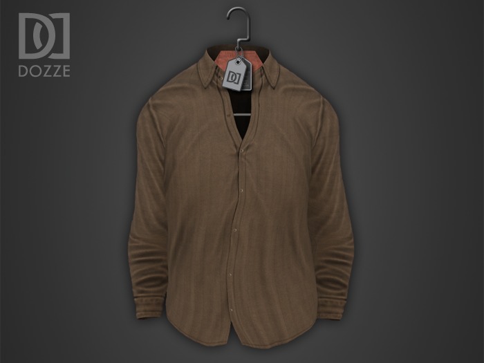 DOZZE - Untucked Shirt (Tan) [Boxed]