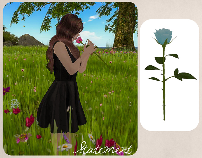 Single Rose - animated (Red)