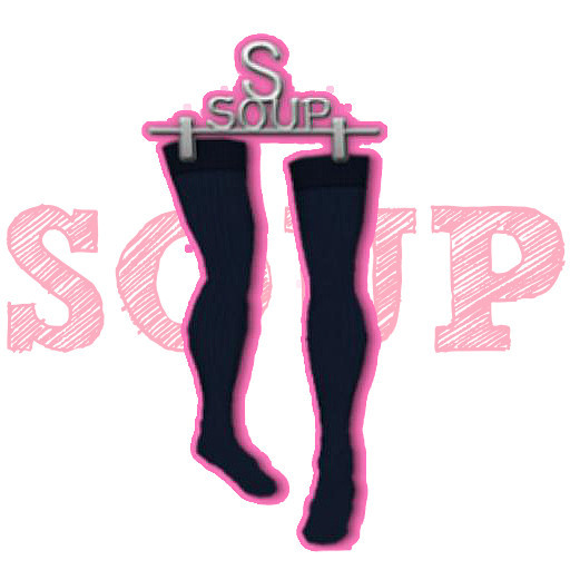 SOUP over knee /navy 