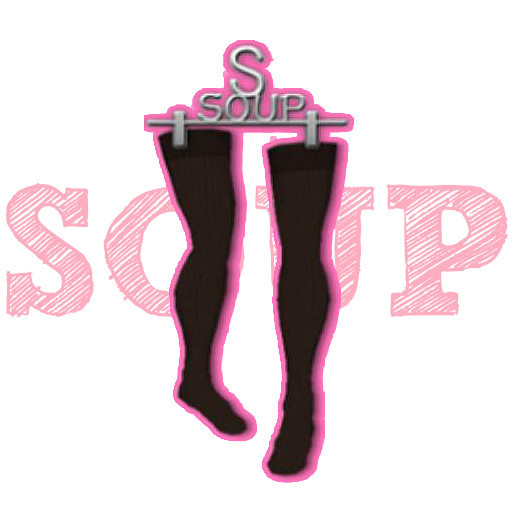 SOUP over knee /brown 