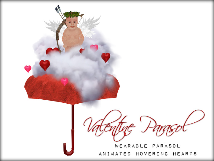Boudoir -Valentine Parasol