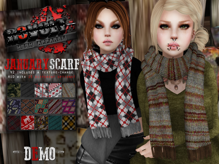 [R3] - January Scarf [V2] DEMO
