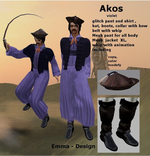 ModeTafel Ungar Akos violet