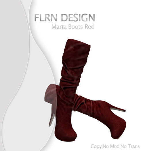 Marta Boots Red