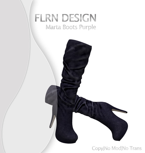Marta Boots Purple