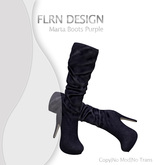 Marta Boots Purple