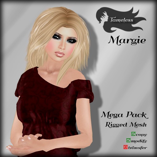*NEW RELEASE* Tameless Hair Margie (MESH) - Mega Pack