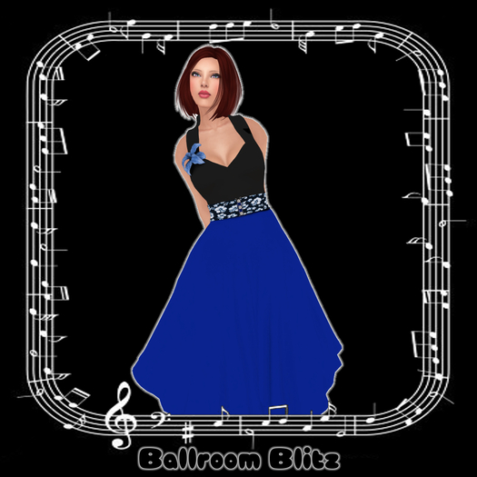 Ballroom Blitz Blue - Mesh