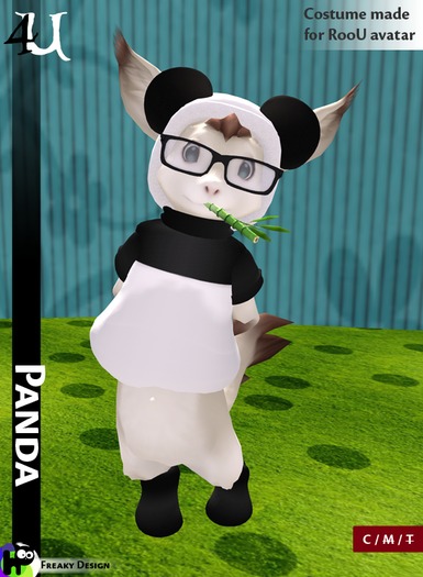FreakyDesign - 4U - Panda Costume