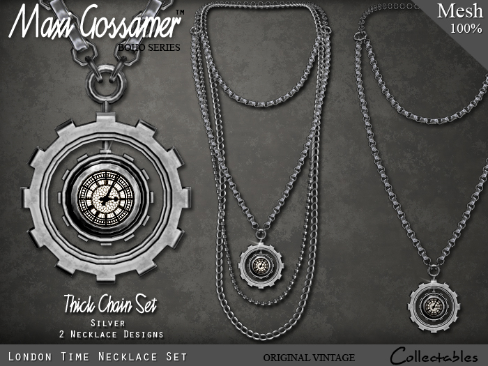 Necklace - London Time