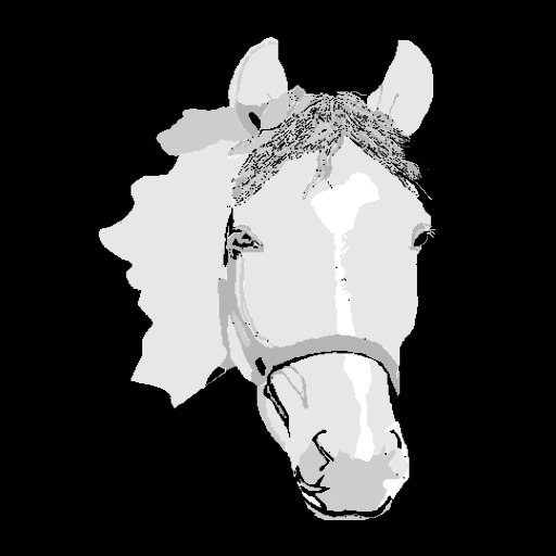 **Eagle's Textures** Horse Window