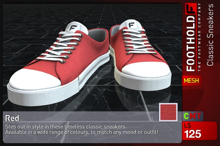 [FH] Classic Sneakers - Red [PROMO]