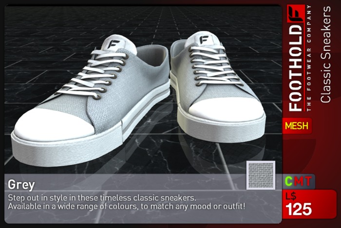 [FH] Classic Sneakers - Grey [PROMO]