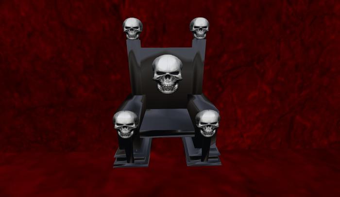 Skull Throne w/Animations