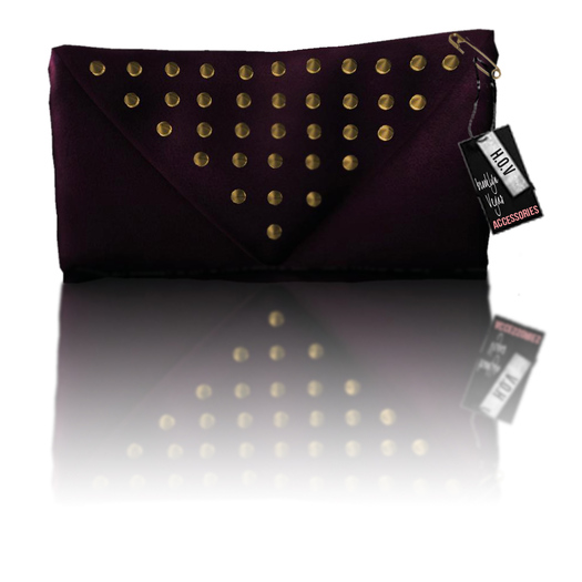 - Chloe Clutch- (Love/Gold)