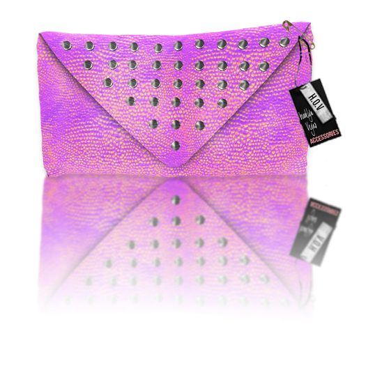 -Chloe Clutch- (Zing)