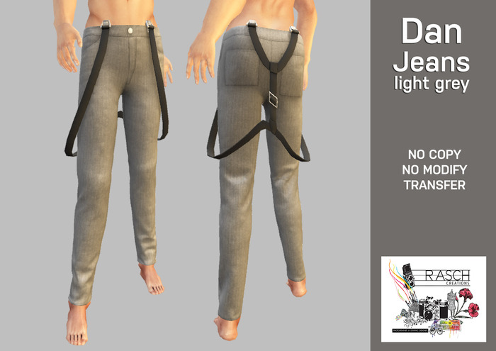 Rasch Creations - Dan jeans light grey