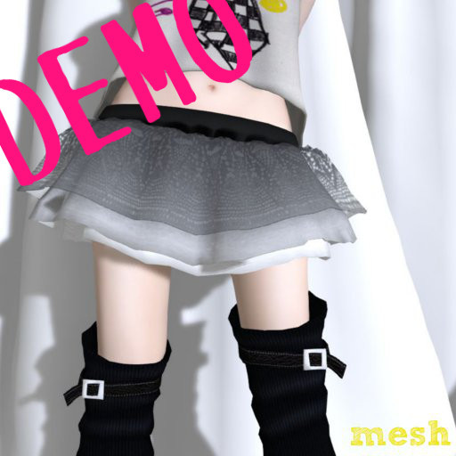 SOUP  broken skirt /DEMO