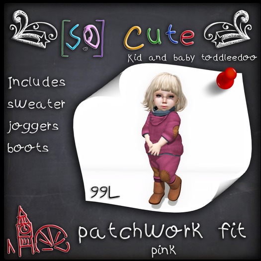 {s.o} patchwork 'fit // pink