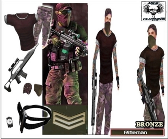 MIUK  - Rifleman - Army Outfit  (Bronze)  2014