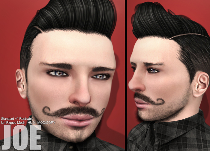Action Mesh Hair Joe Overdose