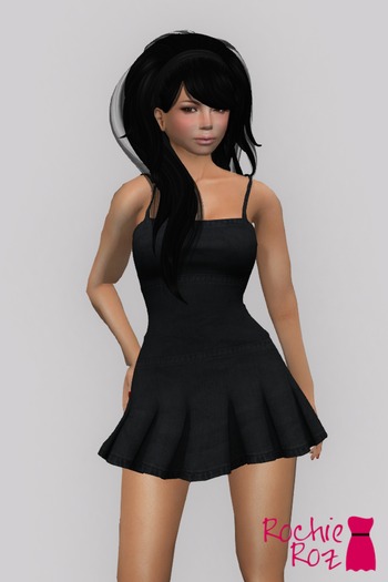 Rochie Roz - Anna Dress Black