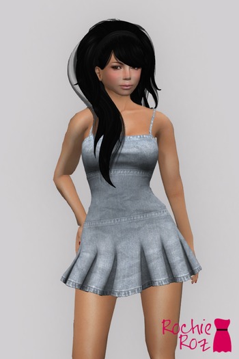 Rochie Roz - Anna Dres White