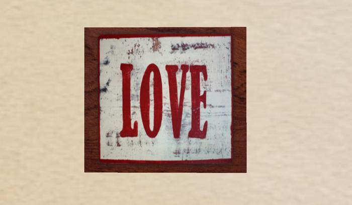 Love Plaque