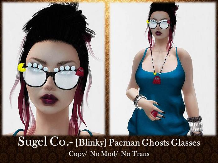 Sugel Co. - [Blinky] Pacman Ghosts Glasses