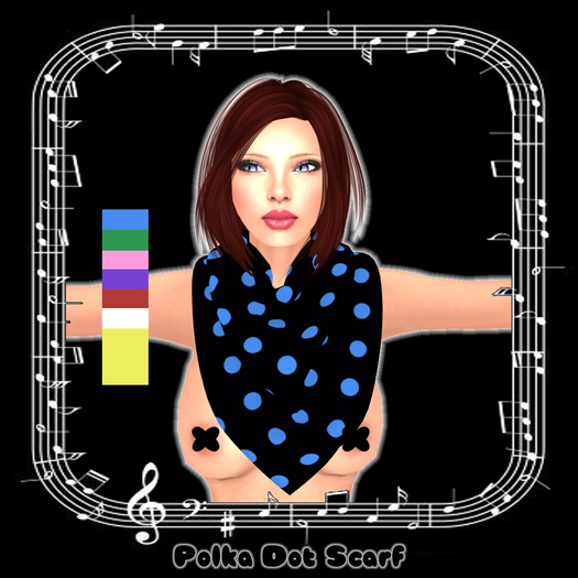 Polka Dot Scarf Fat Pack - Mesh