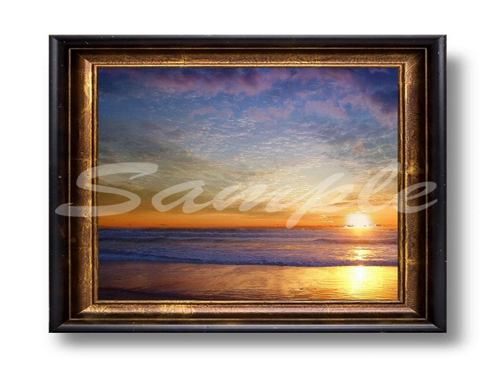 purple ocean sunset **