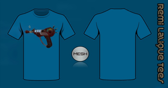 [RL] Zombie Raygun Tee (2 Colour Pack) v2