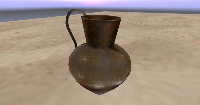 copper decoration jar mesh