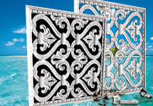 2 texture Ornament lattice (Bag with shopping)